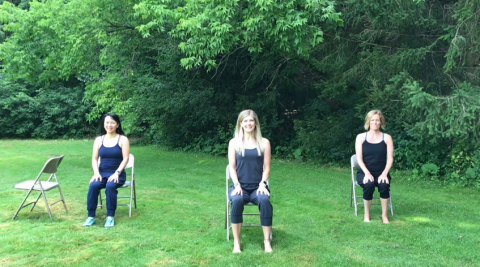 chair yoga living actively with pain